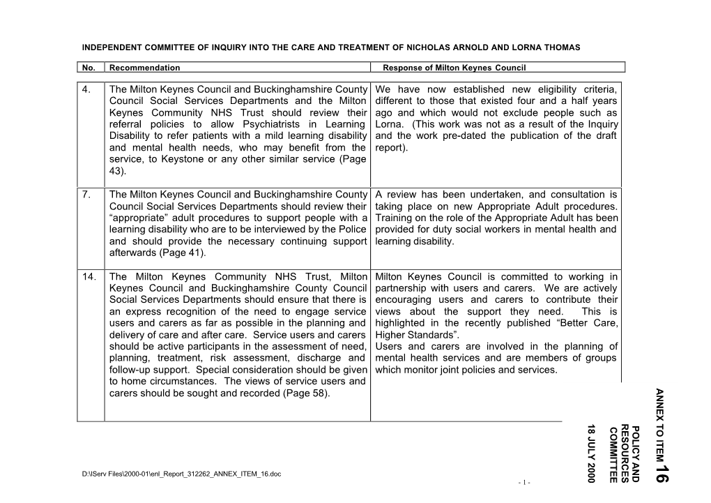 4. the Milton Keynes Council and Buckinghamshire County Council