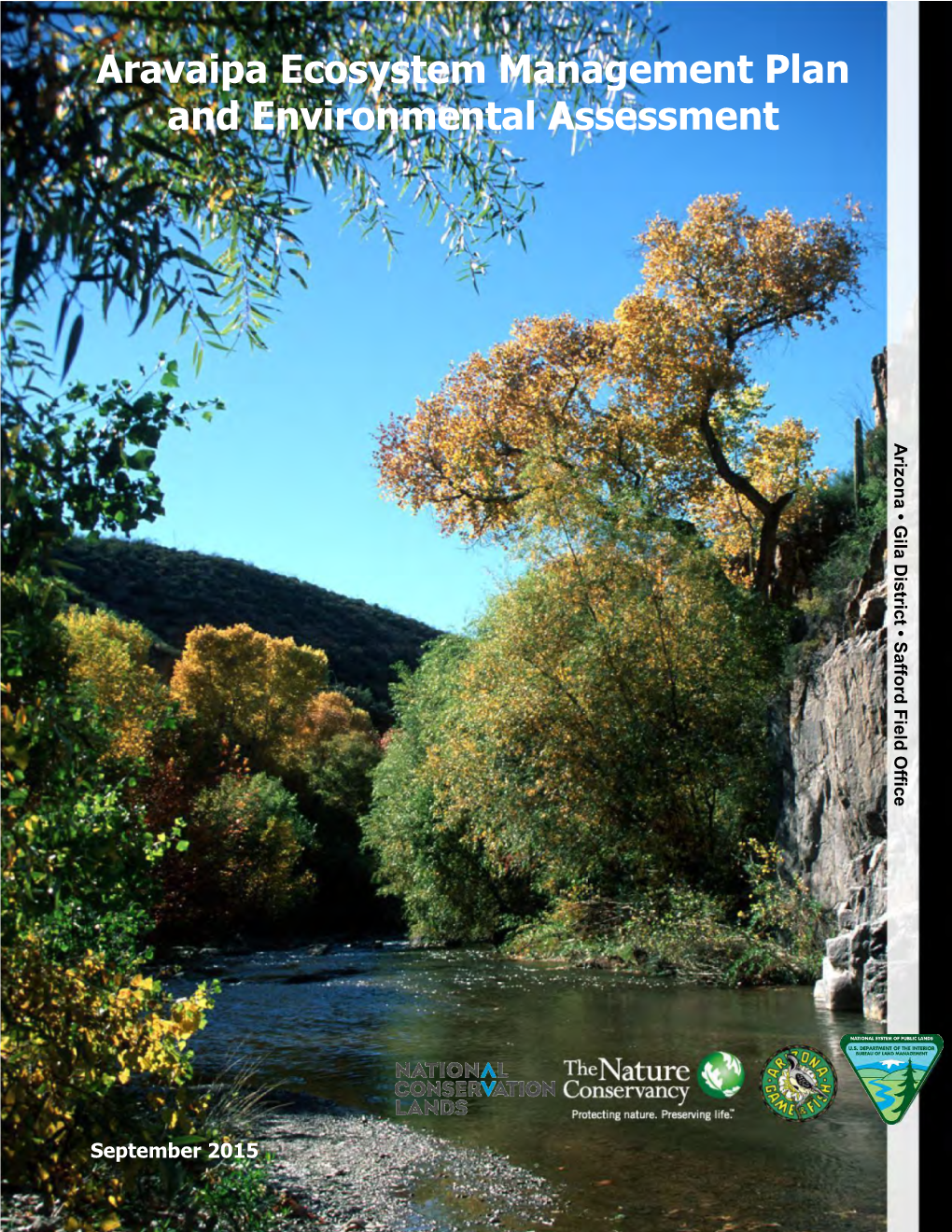 Aravaipa Canyon Ecosystem Management Plan