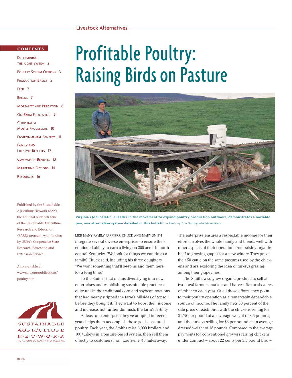 Profitable Poultry: Raising Birds on Pasture