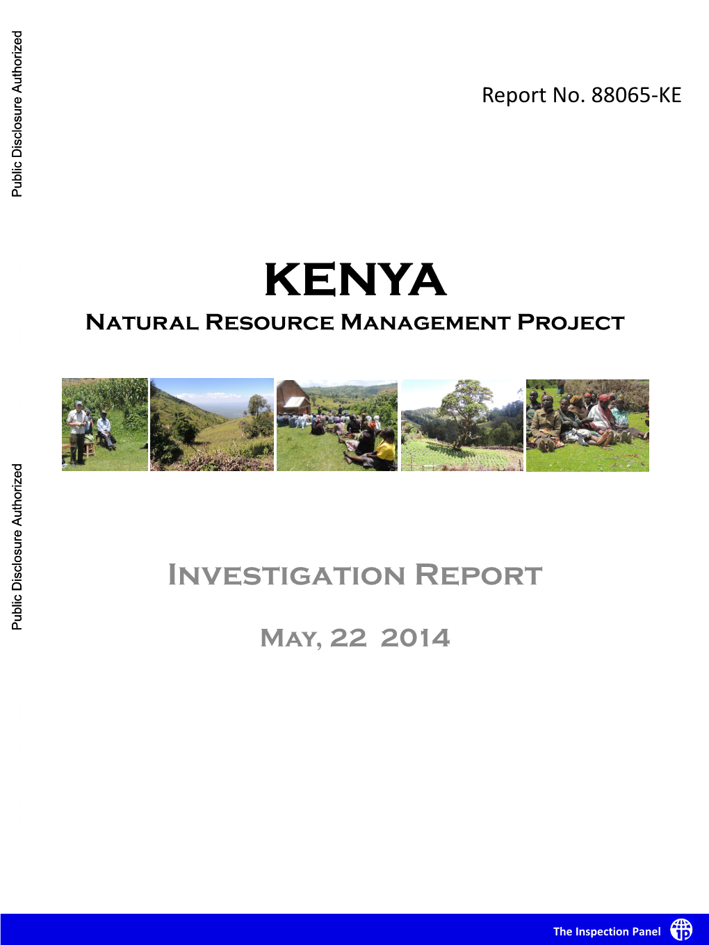 KENYA Natural Resource Management Project Public Disclosure Authorized