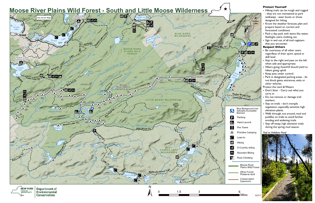 Moose River Plains Wild Forest - South Anc D Little Moose Wilderness Owns