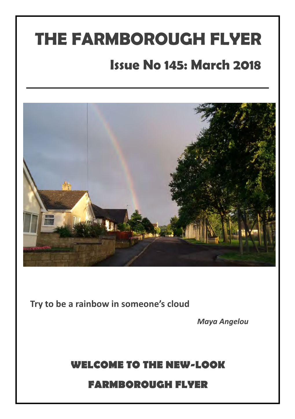 THE FARMBOROUGH FLYER Issue No 145: March 2018