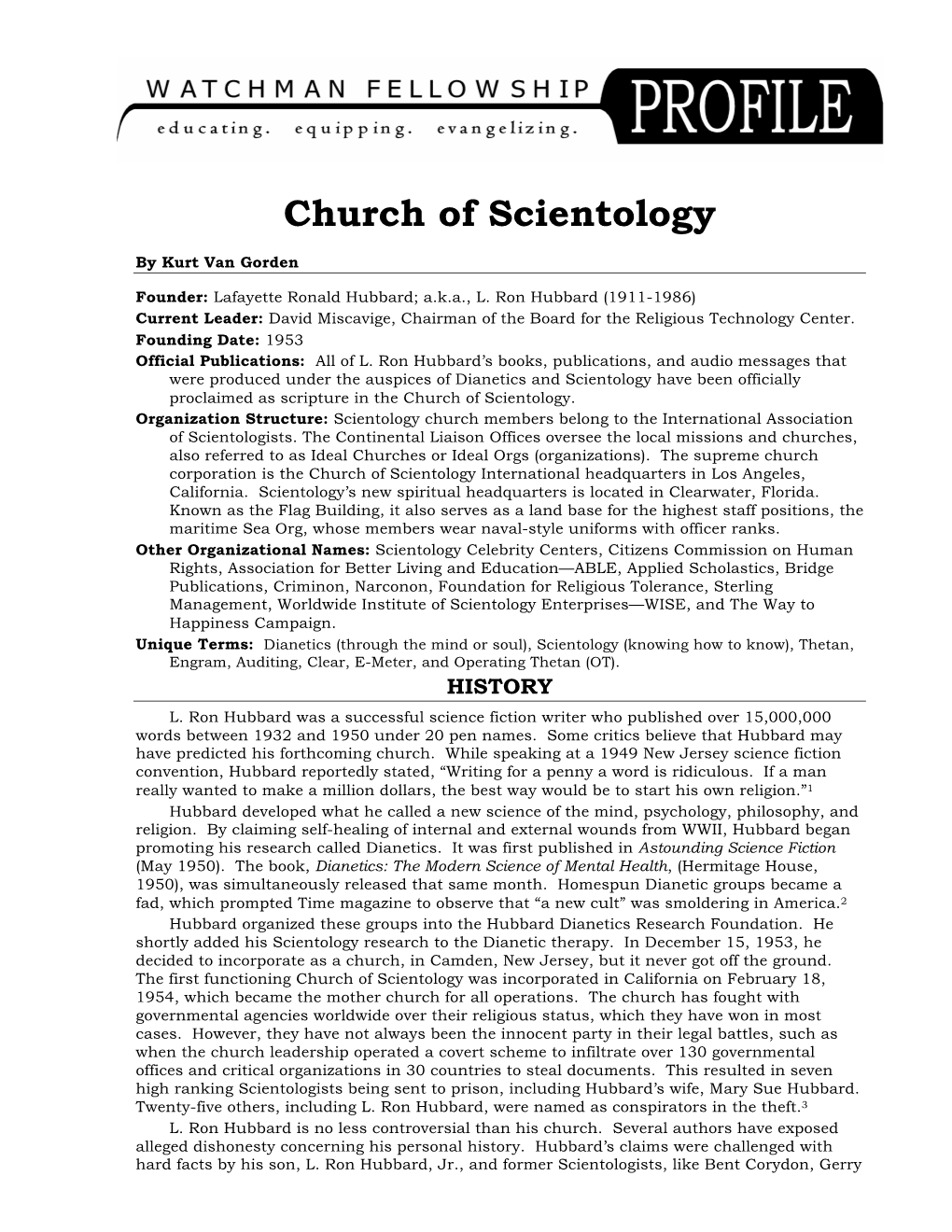 Church of Scientology