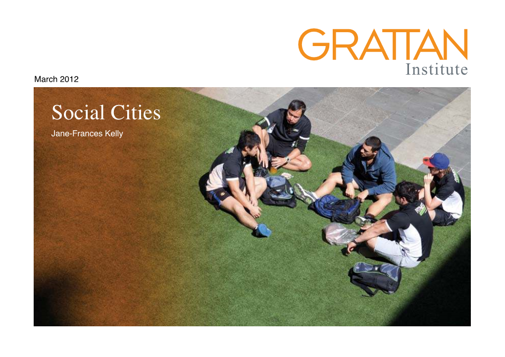 Social Cities