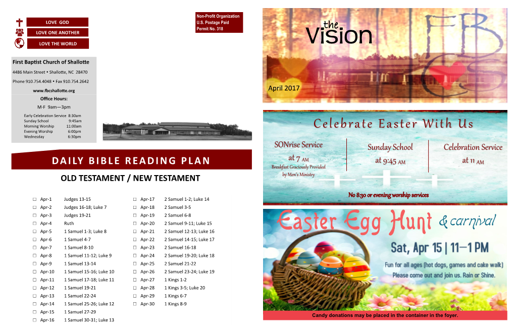 Easter Egg Hunt & Carnival Vision