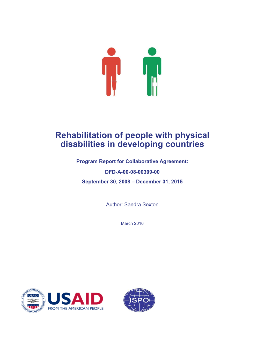 Rehabilitation of People with Physical Disabilities in Developing Countries