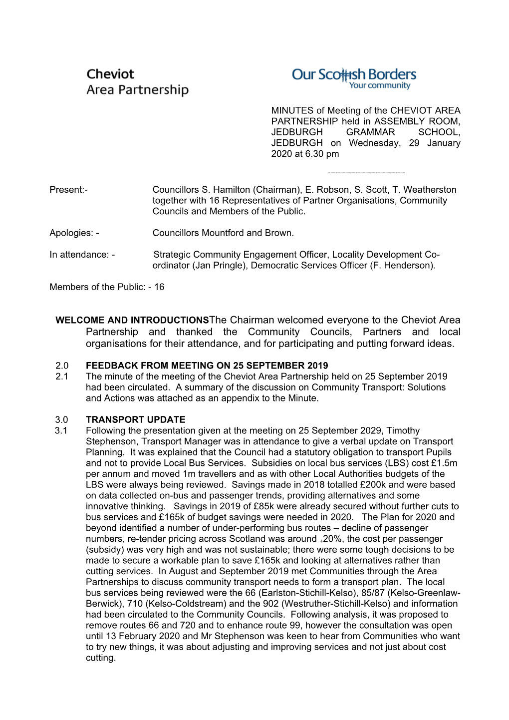 Printed Draft Minutes PDF 138 KB