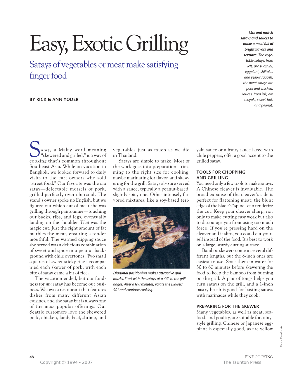 Easy, Exotic Grilling S