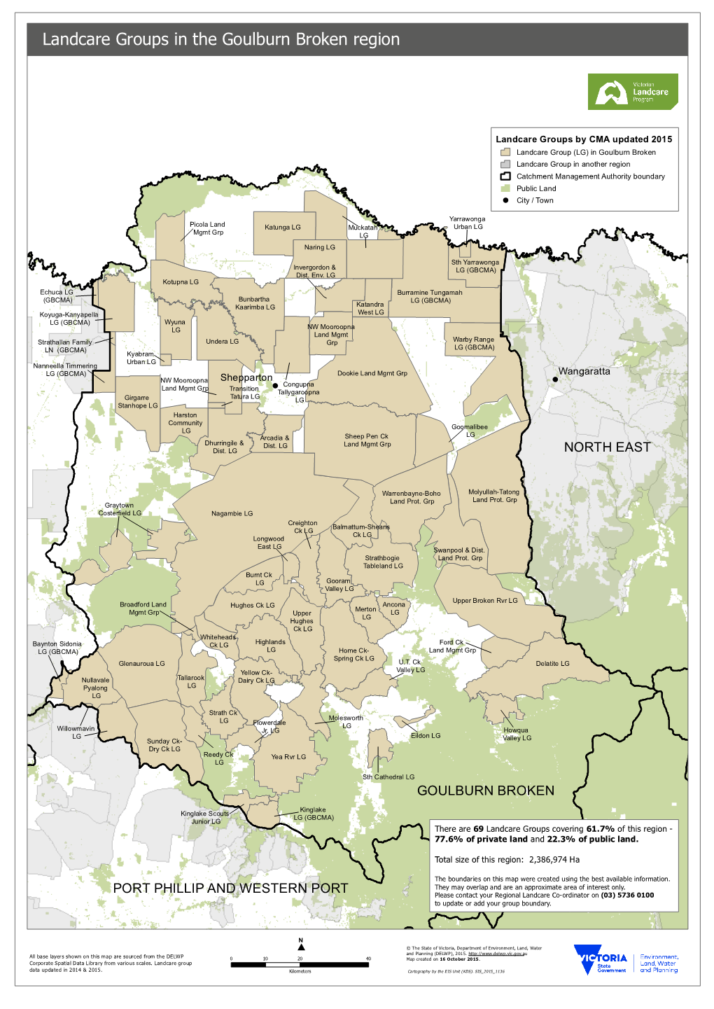 Landcare Groups in the Goulburn Broken Region