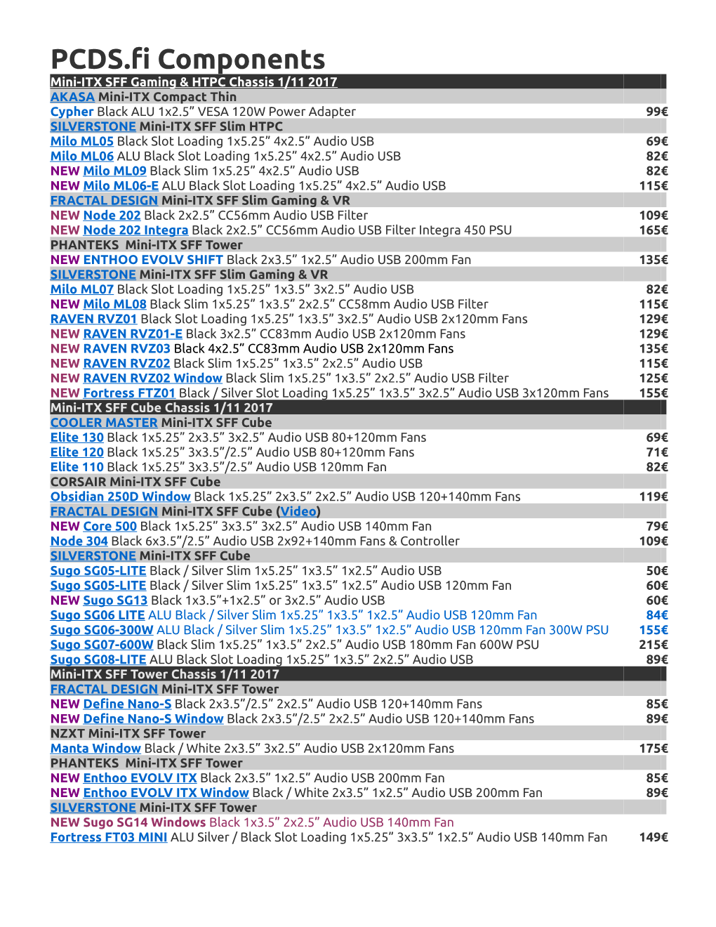 Components © 2017