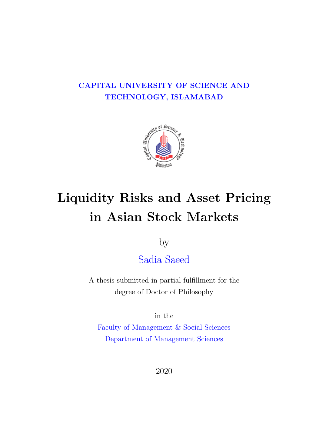 Liquidity Risks and Asset Pricing in Asian Stock Markets