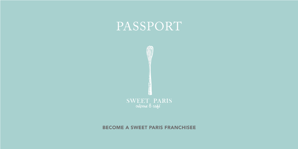 Become a Sweet Paris Franchisee