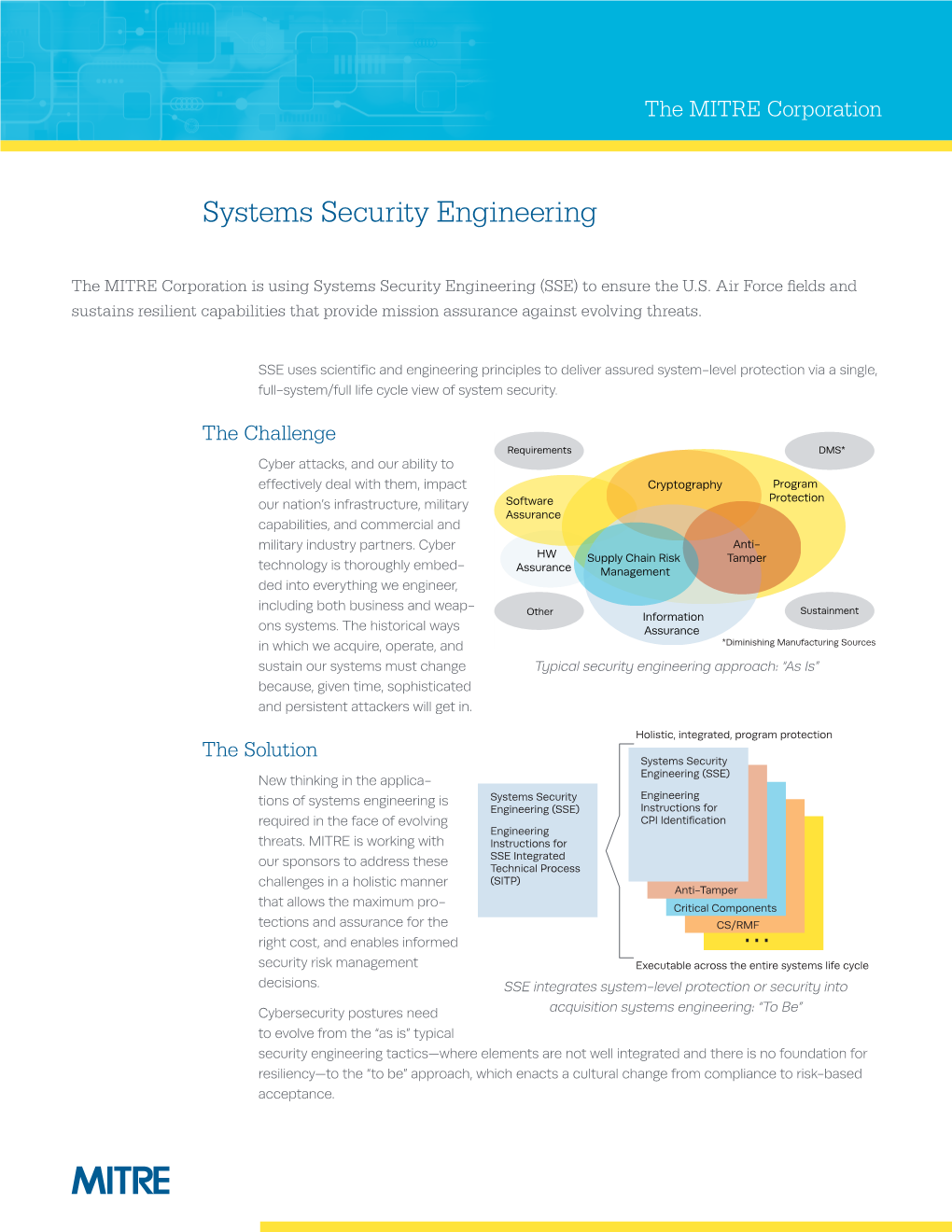 Systems Security Engineering Fact Sheet