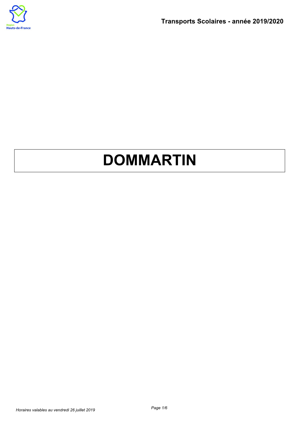 Mairie De Dommartin