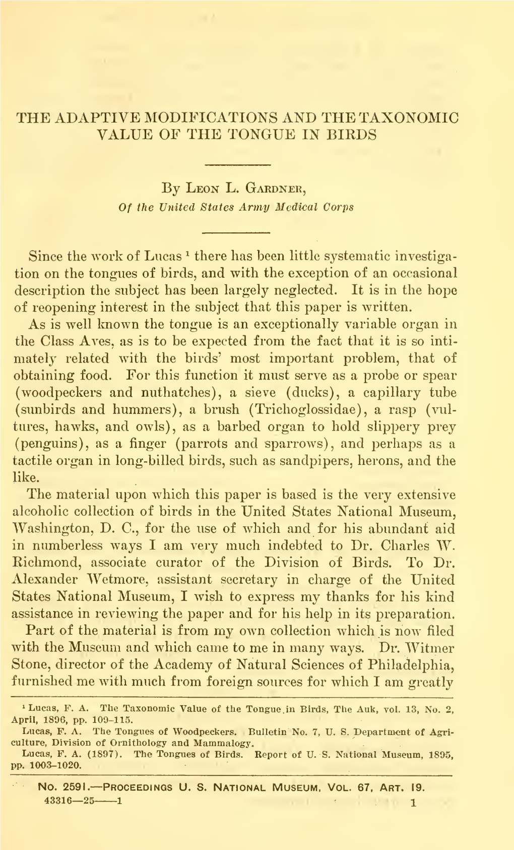 Proceedings of the United States National Museum