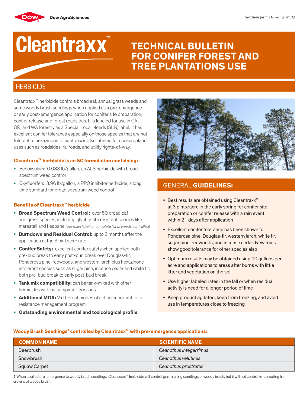 Cleantraxx™ Herbicide