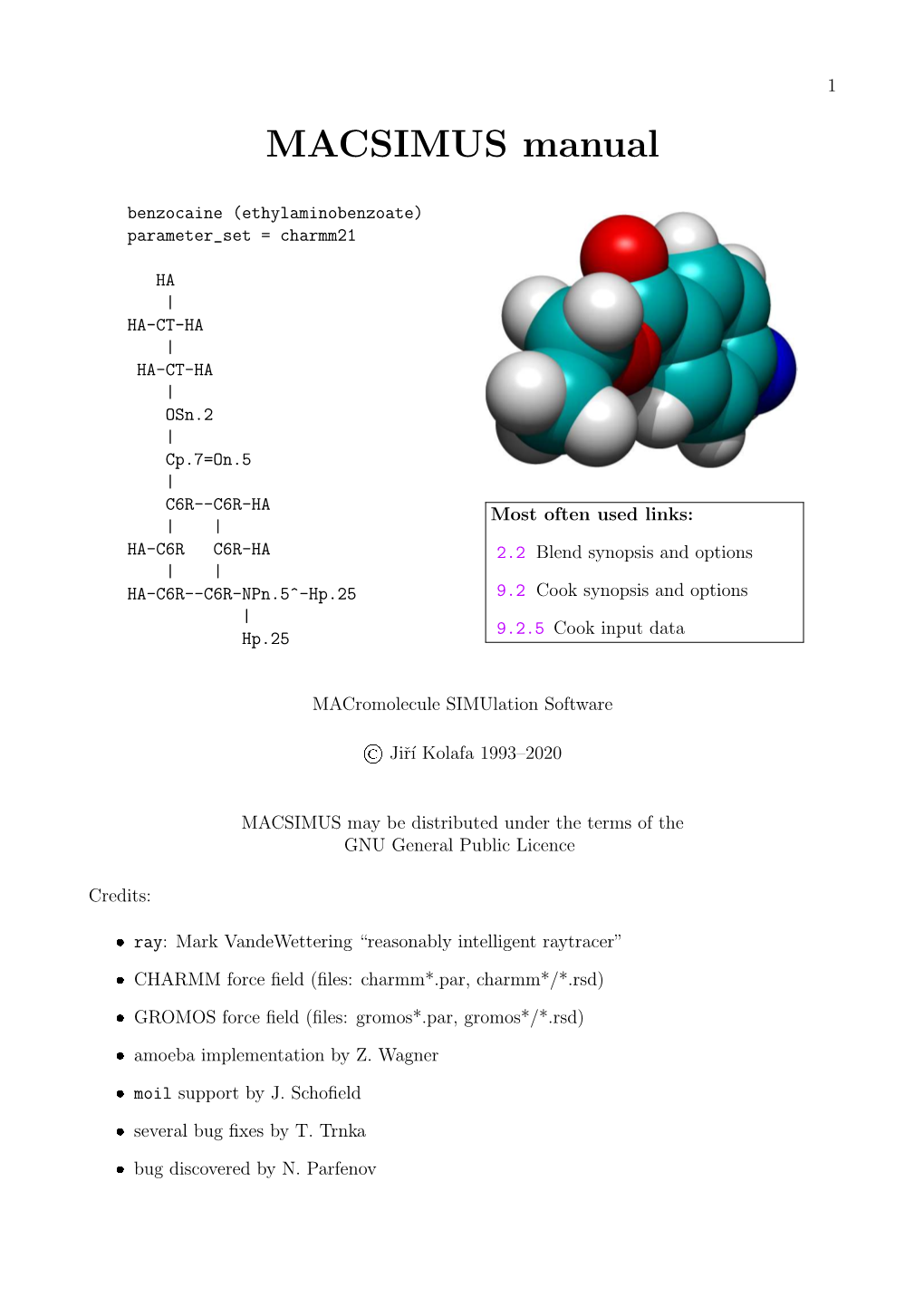 MACSIMUS Manual