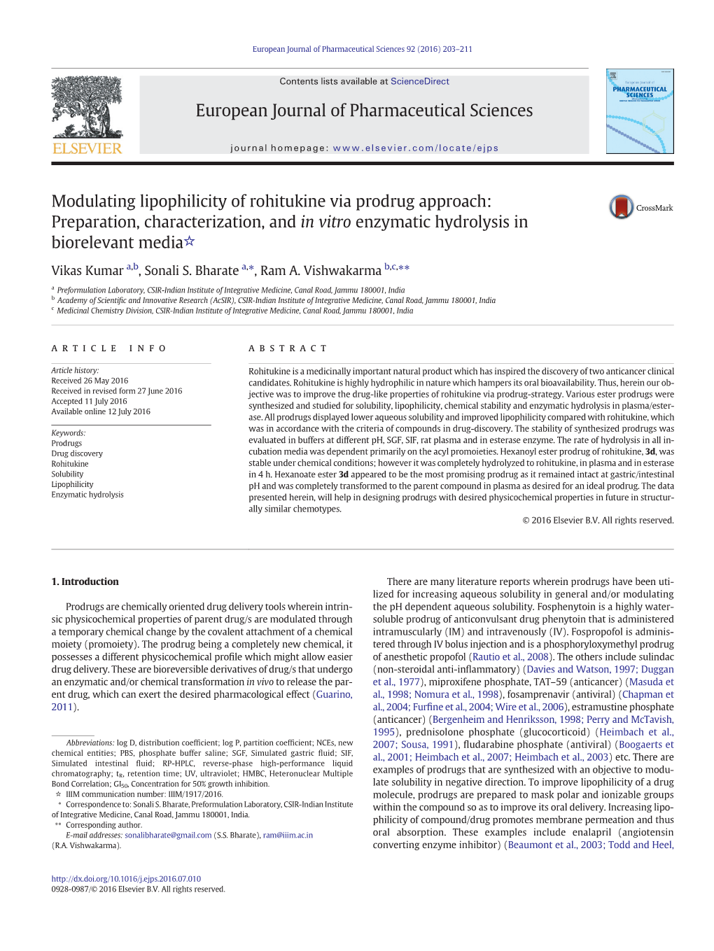 Preparation, Characterization, and in Vitro Enzymatic Hydrolysis in Biorelevant Media☆