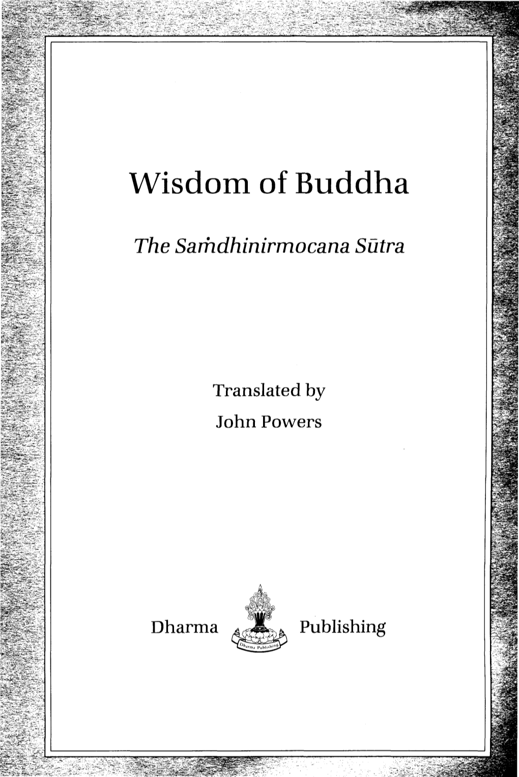 Wisdom of Buddha