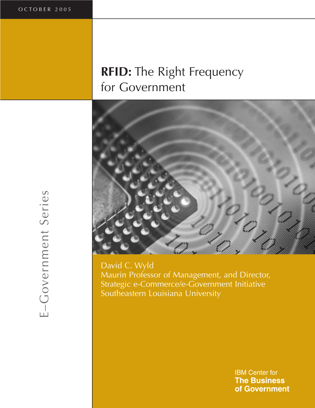 RFID: the Right Frequency for Government