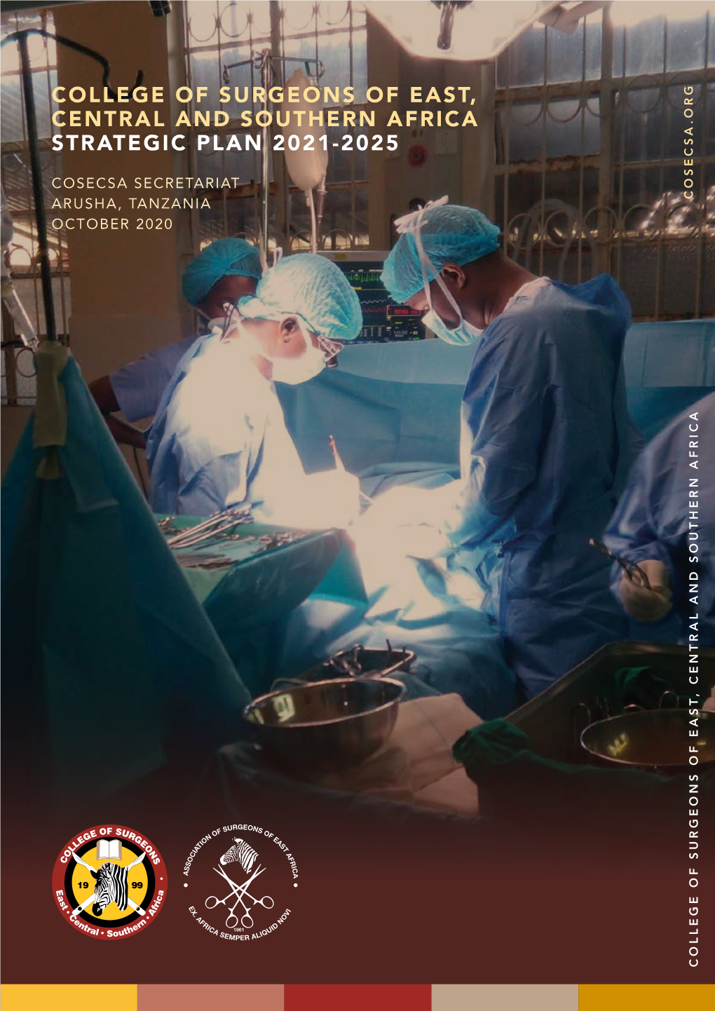 College of Surgeons of East, Central and Southern Africa Strategic Plan 2021-2025