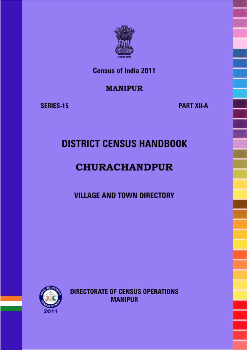 1 District Census Handbook-Churachandpur