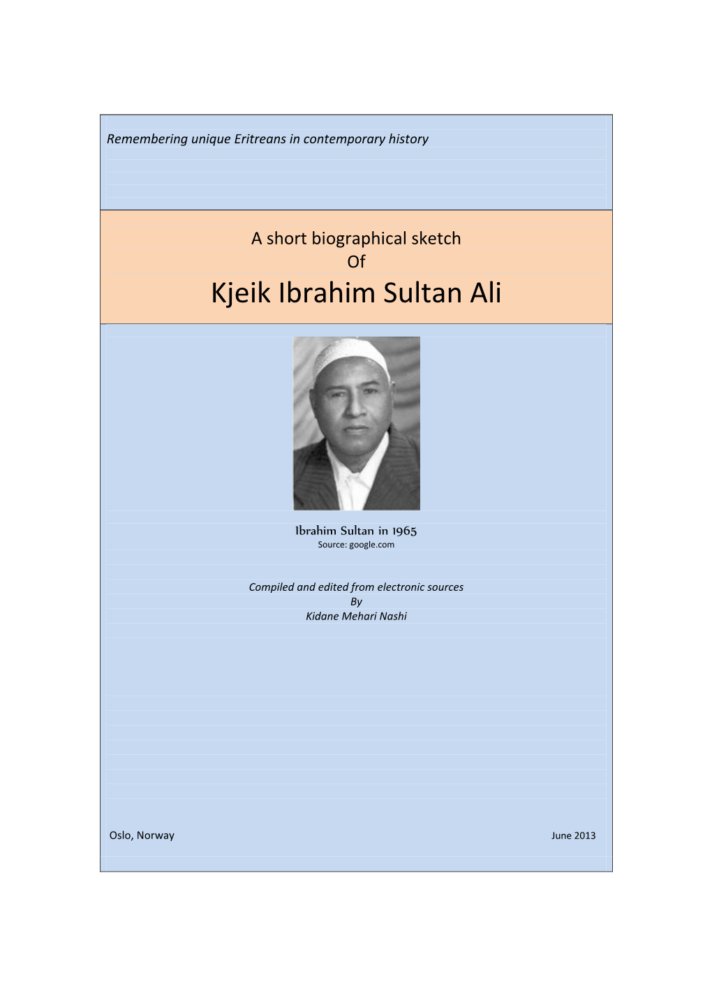 Kjeik Ibrahim Sultan Ali