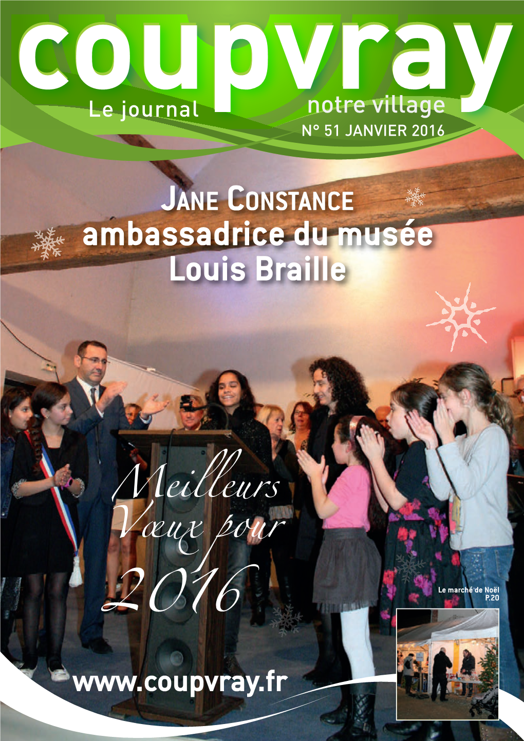 JANE CONSTANCE Ambassadrice Du Musée Louis Braille