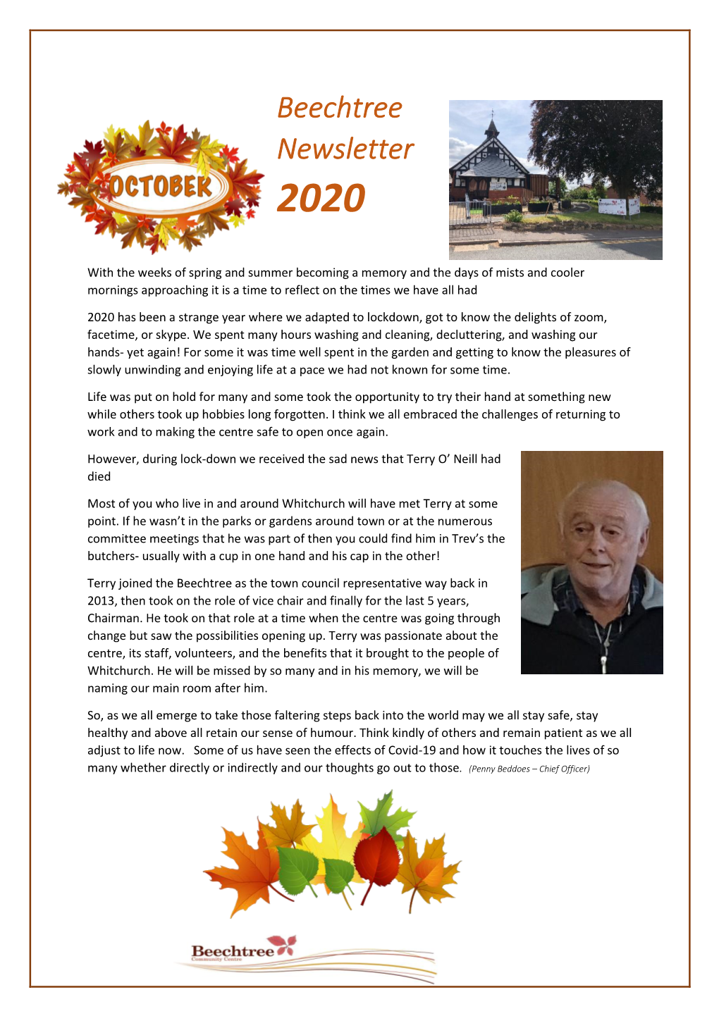 Beechtree Newsletter