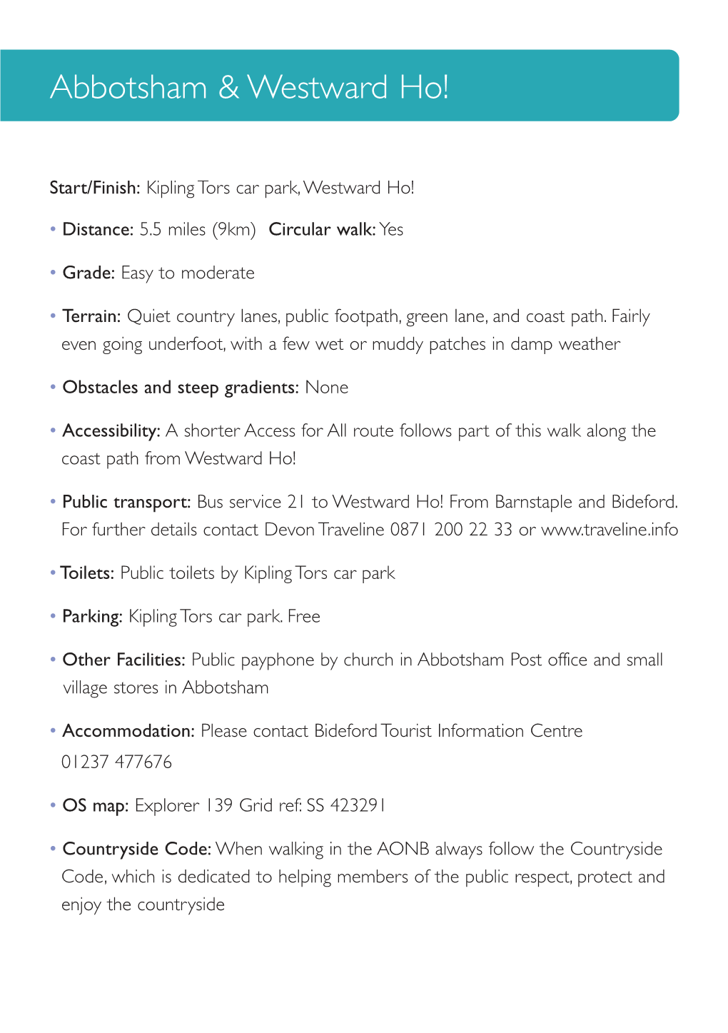 Abbotsham & Westward