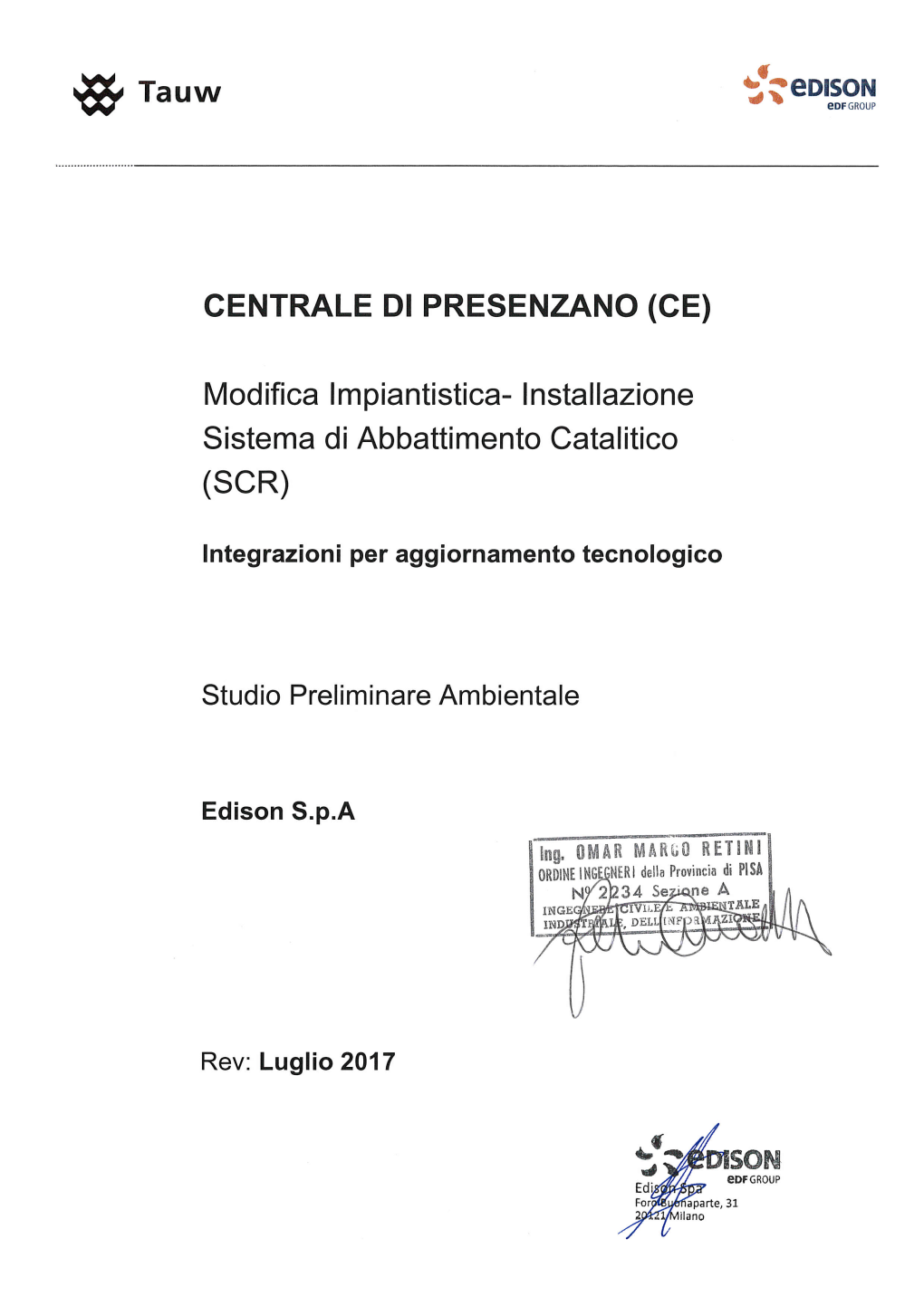 SPA CTE Presenzano (CE)