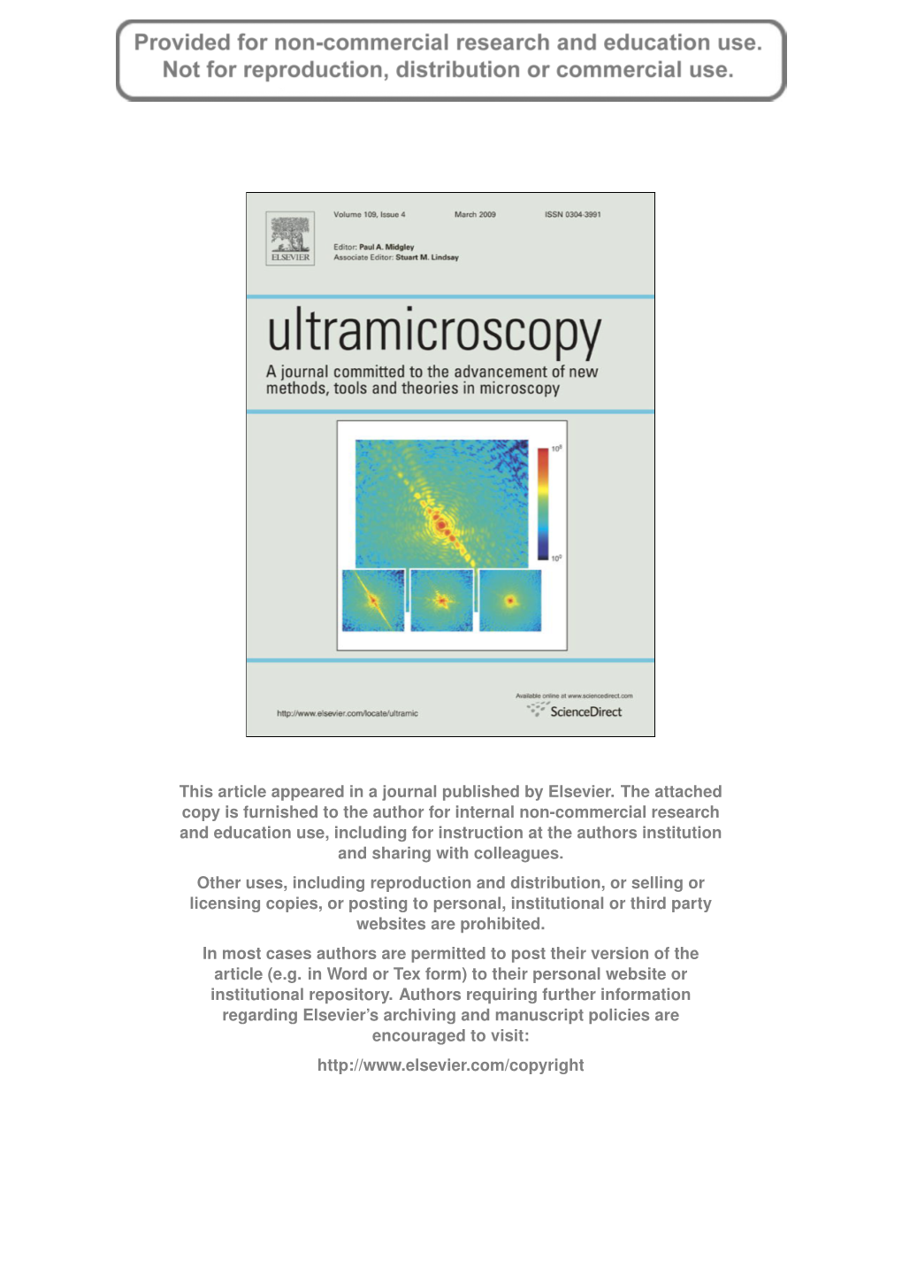 This Article Appeared in a Journal Published by Elsevier. the Attached