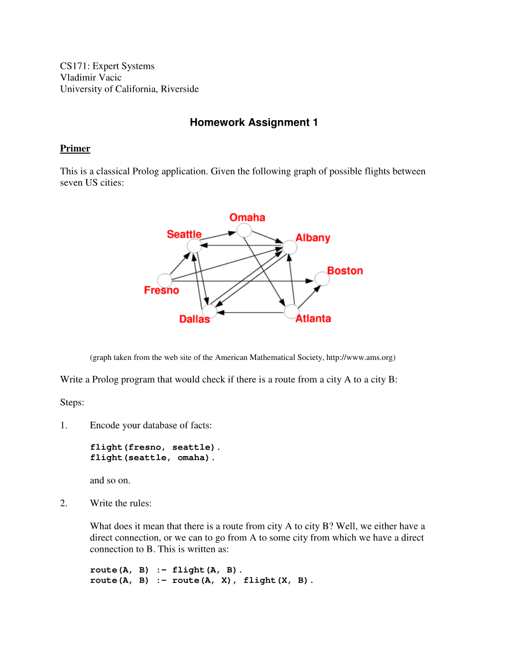 Homework Assignment 1