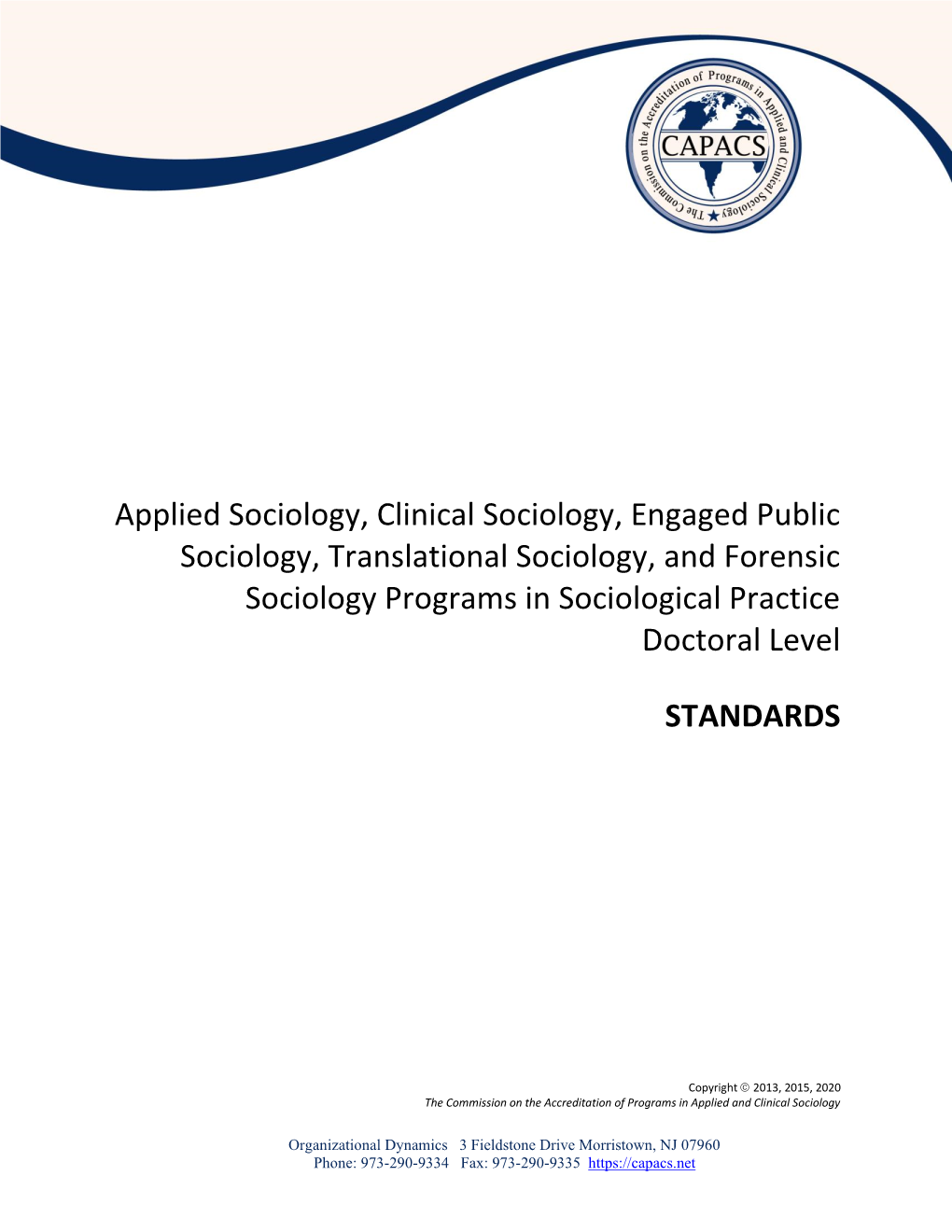 Capacs Phd Standards.Pdf