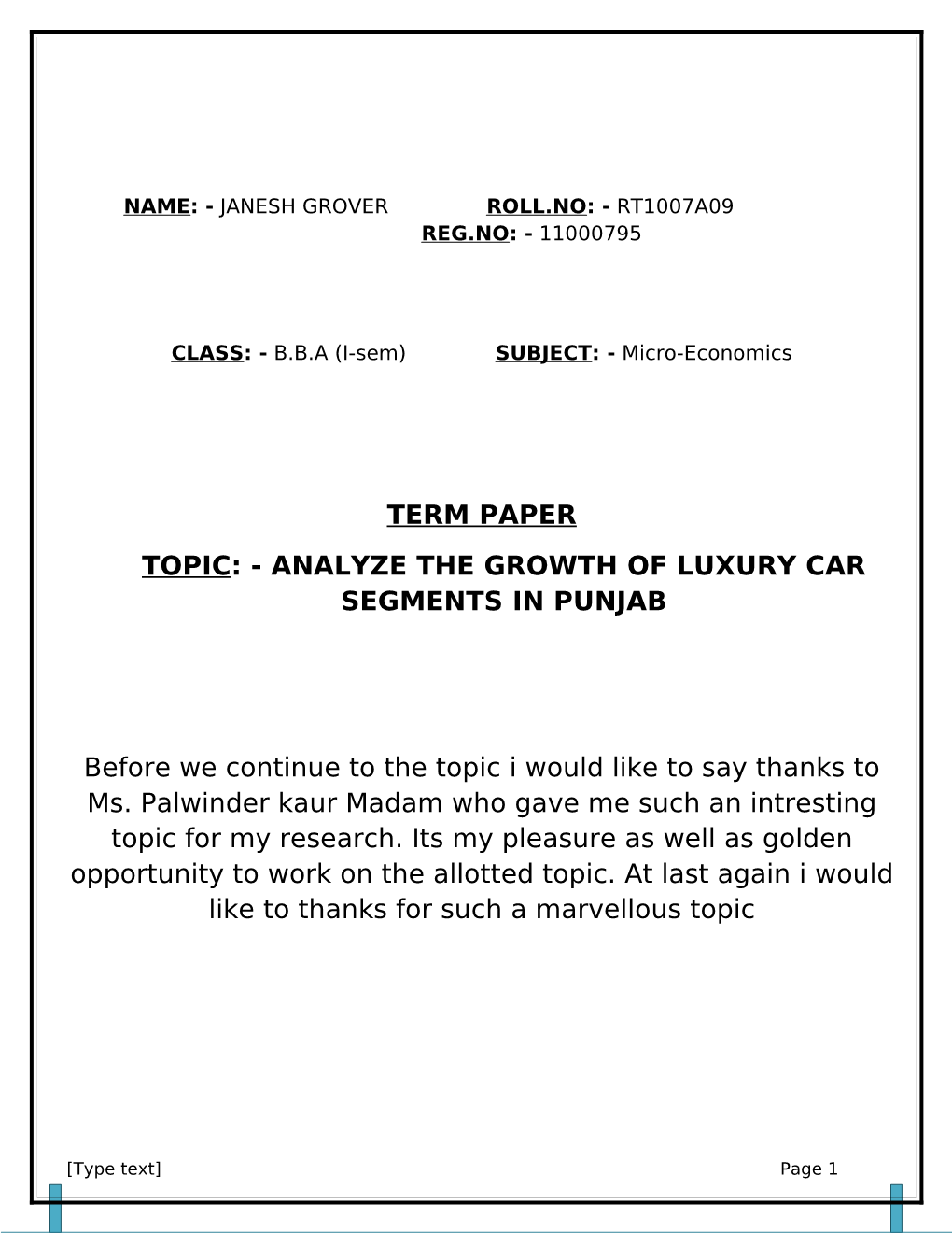 Analyze the Growth of Luxury Car Segments in Punjab