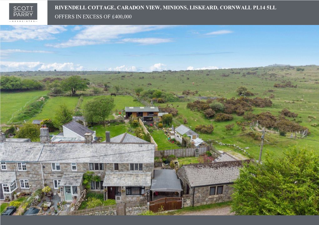 Rivendell Cottage, Caradon View, Minions, Liskeard, Cornwall Pl14 5Ll Offers in Excess of £400,000