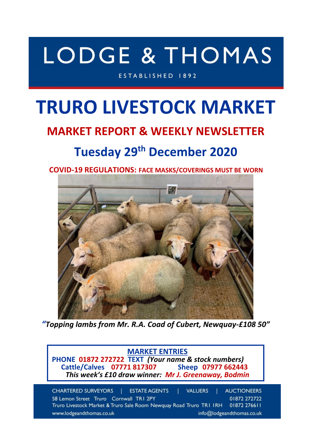 Truro Livestock Market