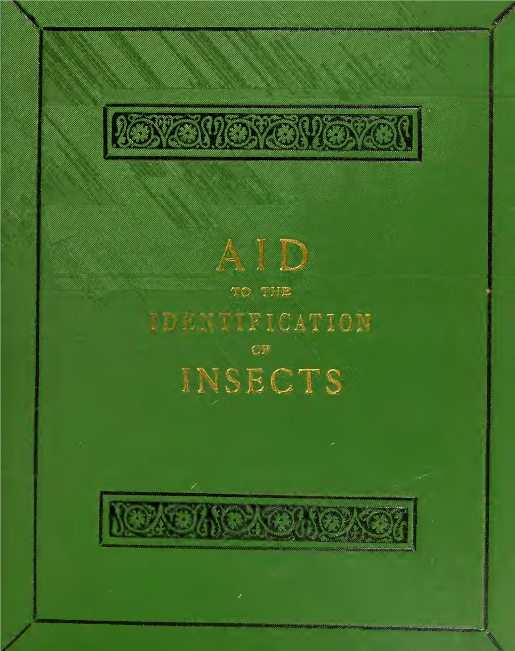 Aid to the Identification of Insects