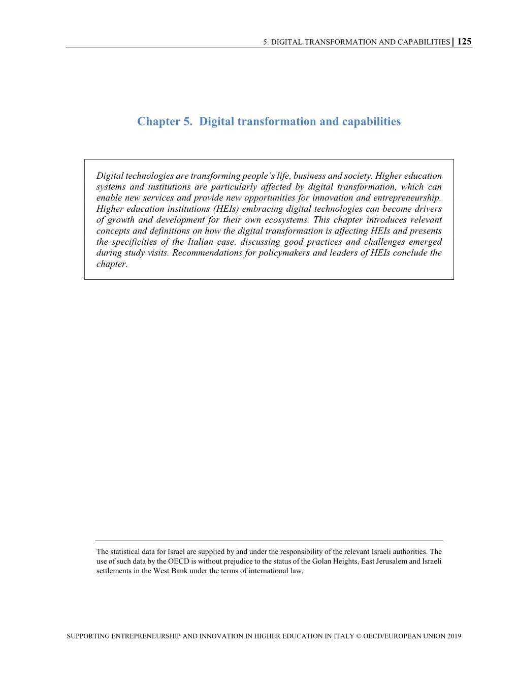 Chapter 5. Digital Transformation and Capabilities