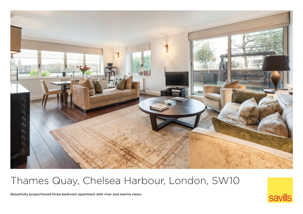 Thames Quay, Chelsea Harbour, London, SW10