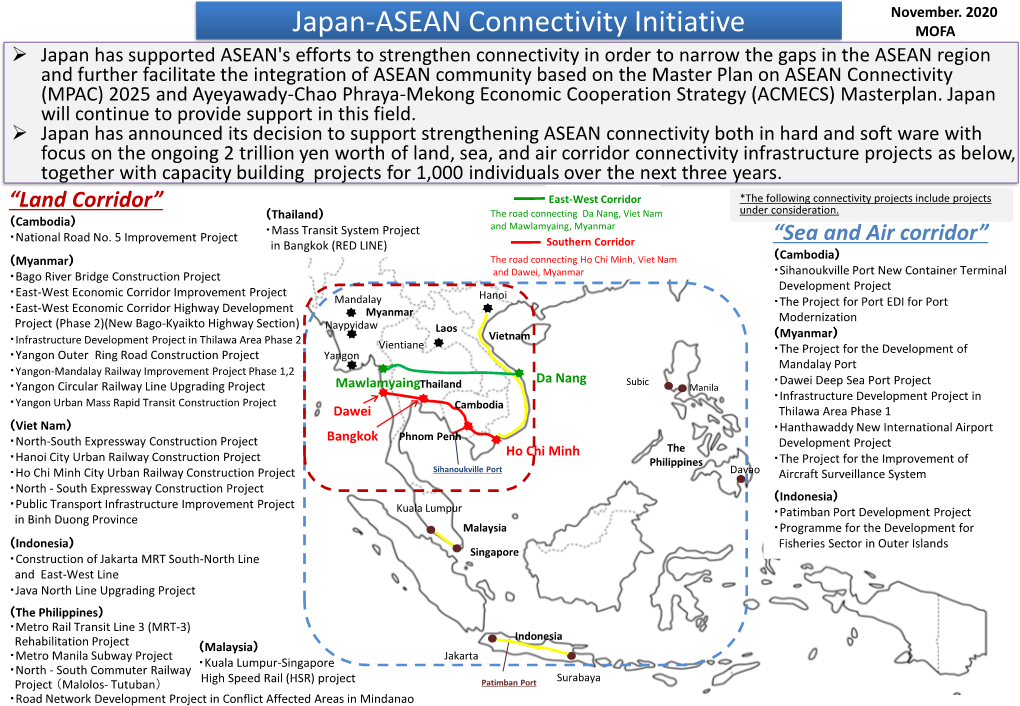 Japan-ASEAN Connectivity Initiative(PDF)