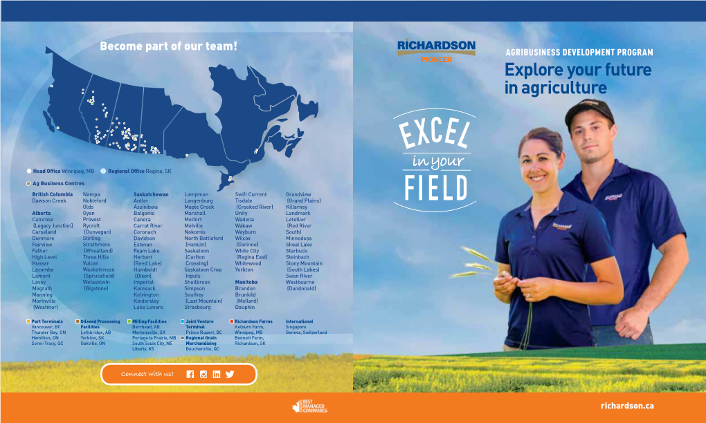 Explore Your Future in Agriculture EXCEL