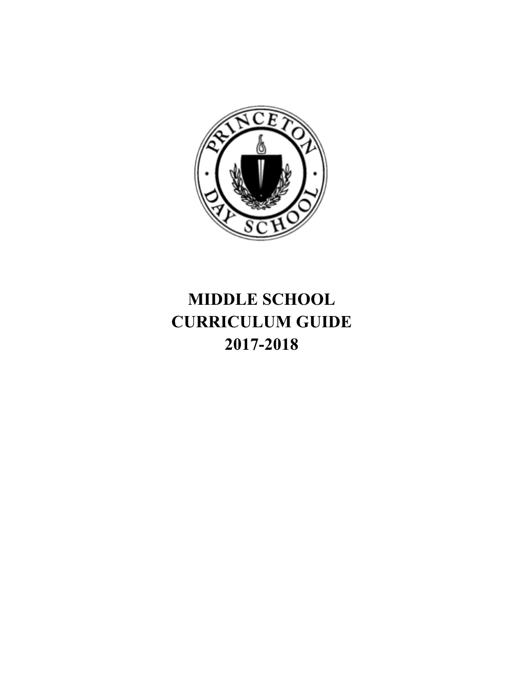 Middle School Curriculum Guide 2017-2018