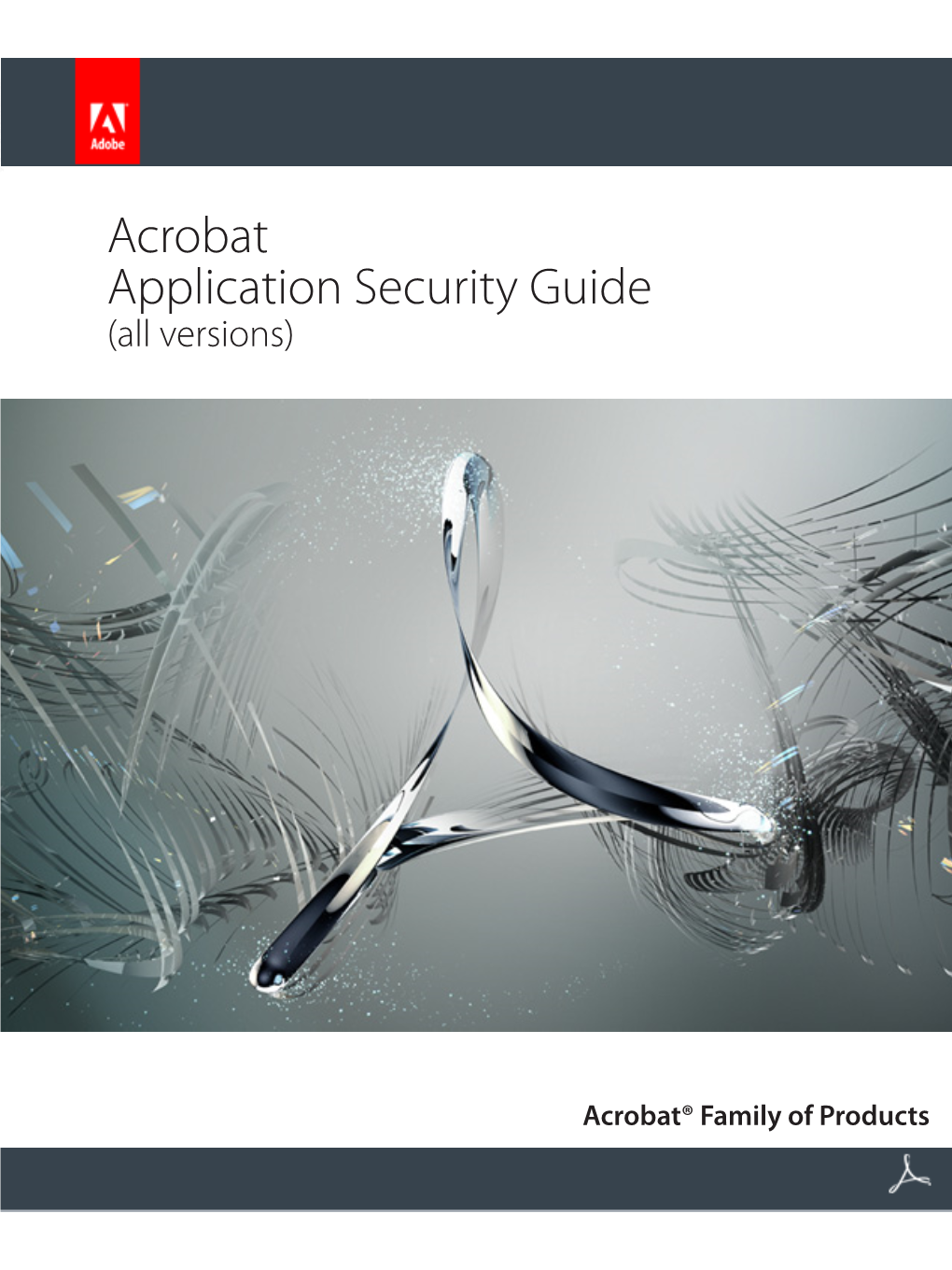 Acrobat Application Security Guide (All Versions)