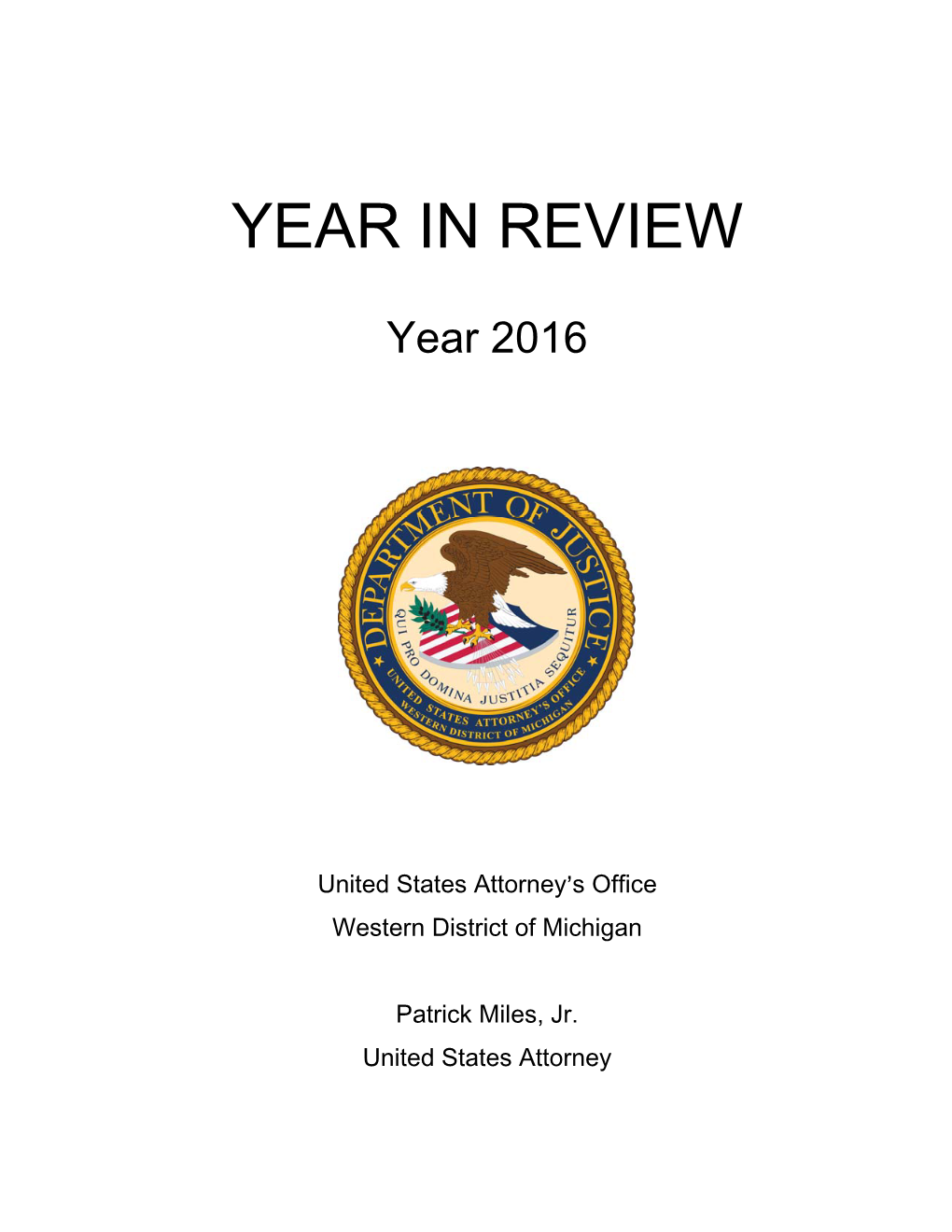 Year in Review 2016