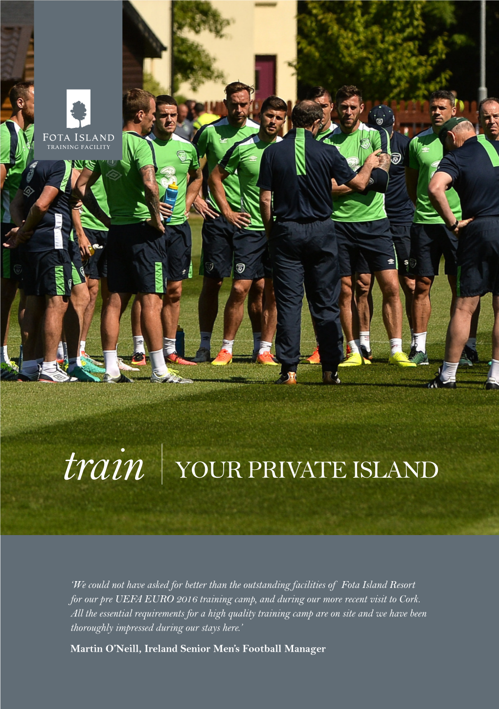 Train YOUR PRIVATE ISLAND