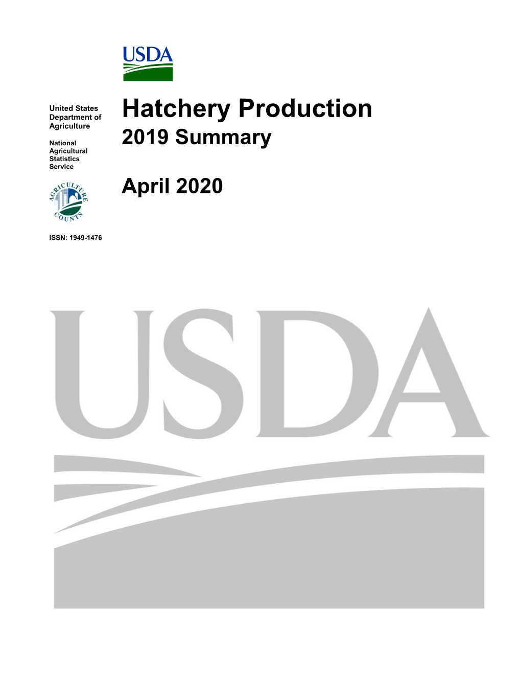 Hatchery Production Agriculture