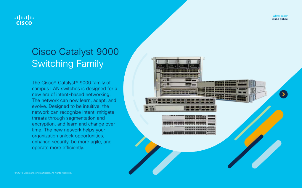 Cisco Catalyst 9000 Switching Family