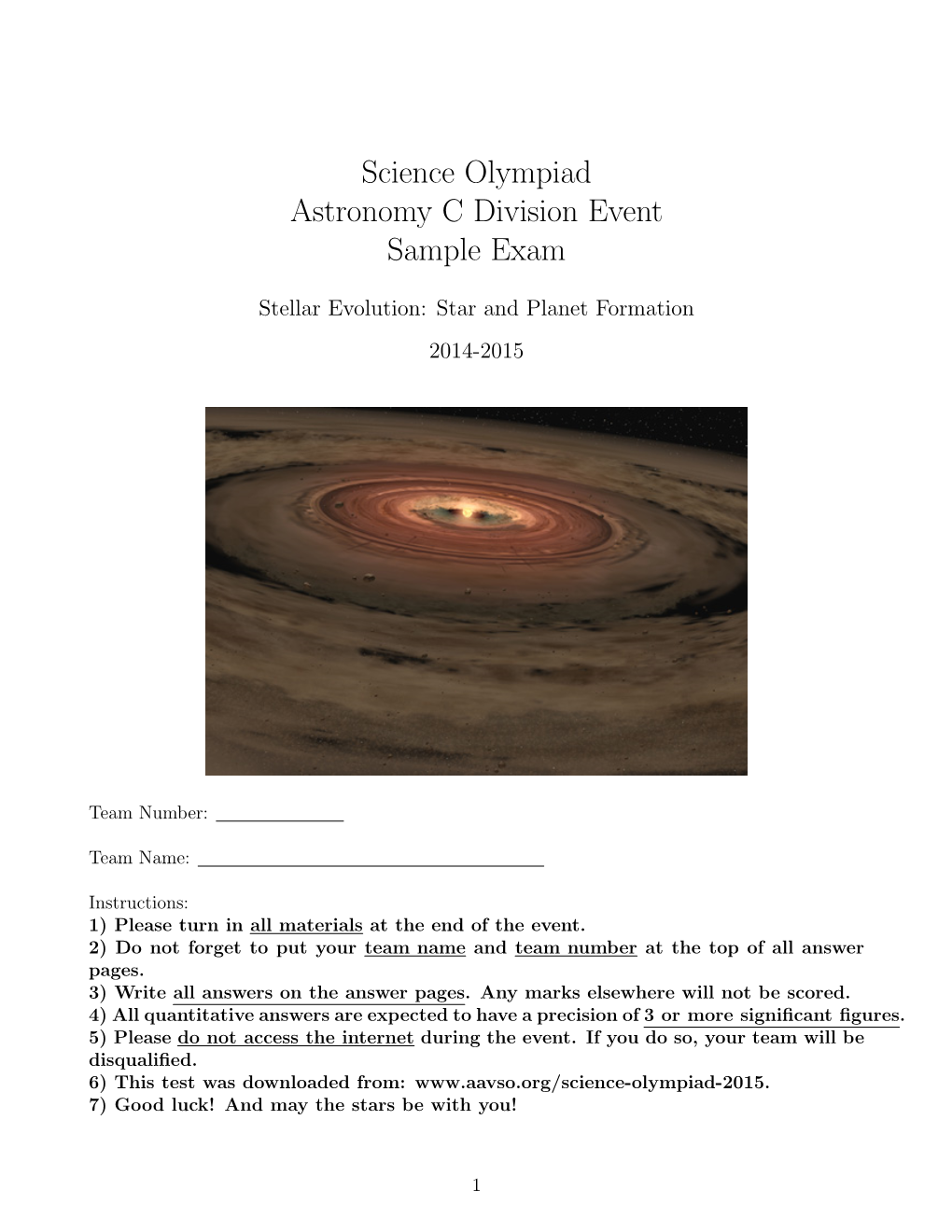 Astronomy 2015 Sample Test.Pdf