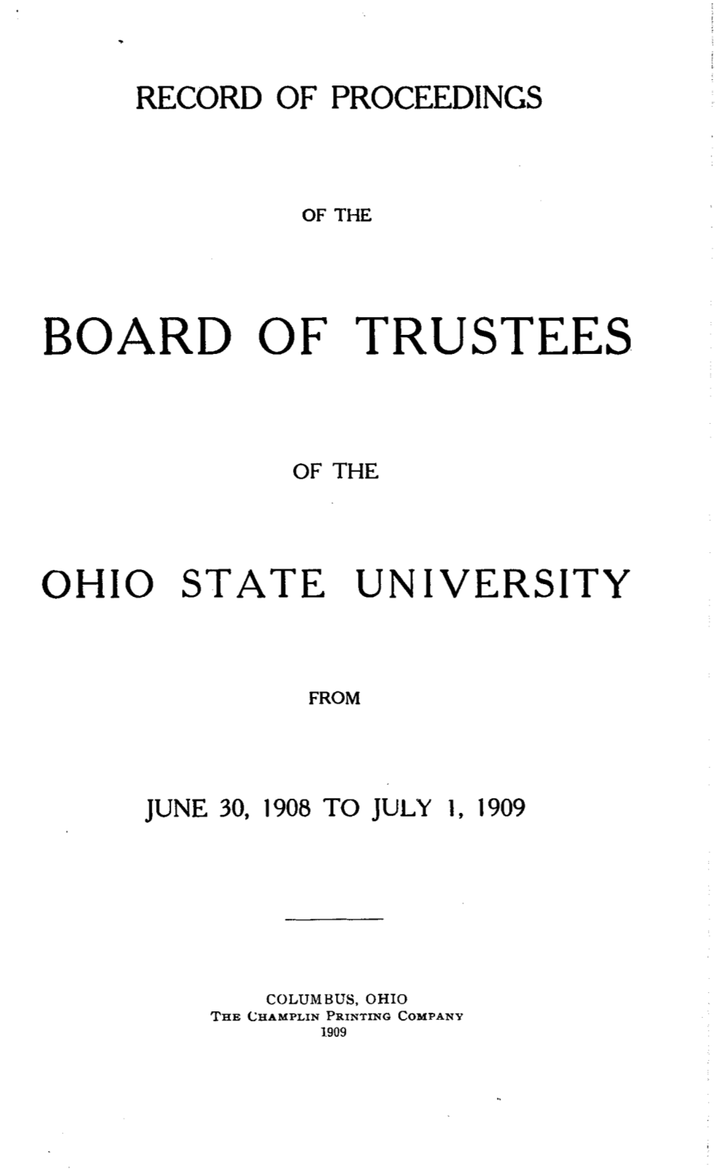 Board of Trustees